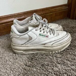 Reebok Off-White Athletic Shoes